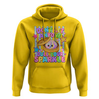 Squishy Lovers Hoodie Dont Let Anyone Dull Your Sparkle Cute Rainbow Dumpling Graphic