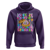 Squishy Lovers Hoodie Dont Let Anyone Dull Your Sparkle Cute Rainbow Dumpling Graphic
