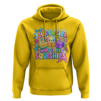 Just A Girl Who Loves Squishies Hoodie Cute Butter Dumpling Graphic Coquette Bow Girls
