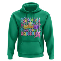Just A Girl Who Loves Squishies Hoodie Cute Butter Dumpling Graphic Coquette Bow Girls