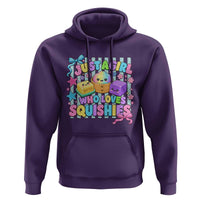 Just A Girl Who Loves Squishies Hoodie Cute Butter Dumpling Graphic Coquette Bow Girls