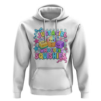 Just A Girl Who Loves Squishies Hoodie Cute Butter Dumpling Graphic Coquette Bow Girls