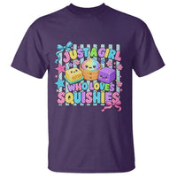 Just A Girl Who Loves Squishies T Shirt Cute Butter Dumpling Graphic Coquette Bow Girls