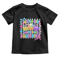 Just A Girl Who Loves Squishies Toddler T Shirt Cute Butter Dumpling Graphic Coquette Bow Girls