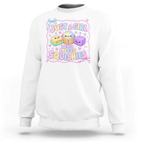 Just A Girl Who Loves Squishies Sweatshirt Squishy Lovers Kawaii Dumpling Graphic Coquette Bow Girls