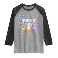 Happy First Day Of School Cute Kawaii Squishy Back To School Graphic Raglan Shirt