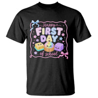 Happy First Day Of School Cute Kawaii Squishy Back To School Graphic T Shirt