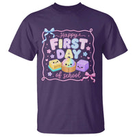 Happy First Day Of School Cute Kawaii Squishy Back To School Graphic T Shirt