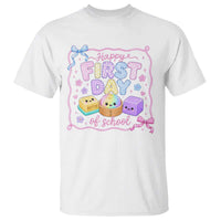 Happy First Day Of School Cute Kawaii Squishy Back To School Graphic T Shirt