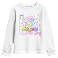 Happy First Day Of School Cute Kawaii Squishy Back To School Graphic Youth Sweatshirt