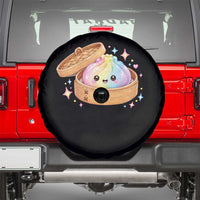 Cute Rainbow Dumpling Squishy Spare Tire Cover Kawaii Graphic