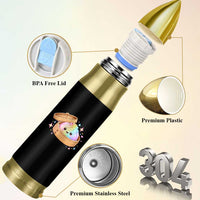 Cute Rainbow Dumpling Squishy Bullet Tumbler Kawaii Graphic