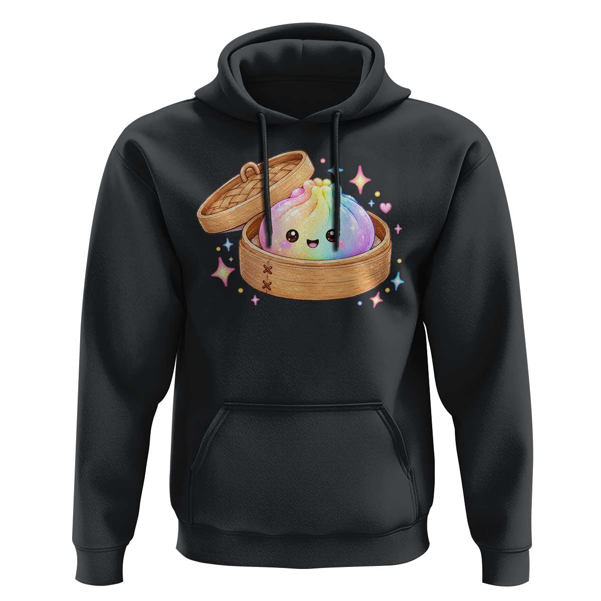 Cute Rainbow Dumpling Squishy Hoodie Kawaii Graphic