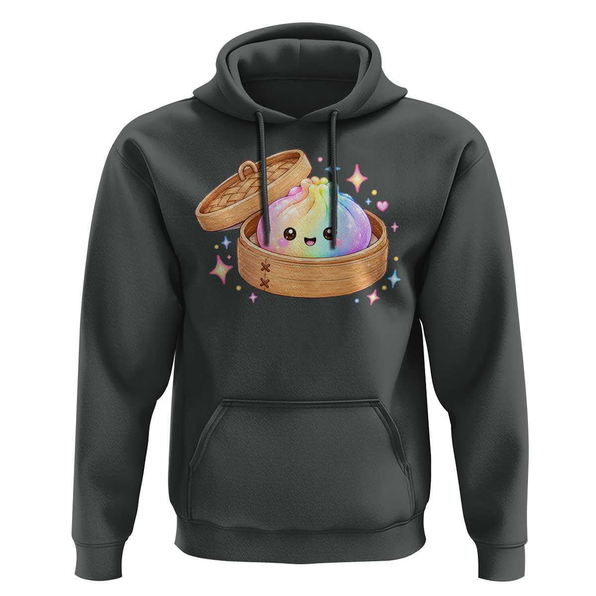 Cute Rainbow Dumpling Squishy Hoodie Kawaii Graphic