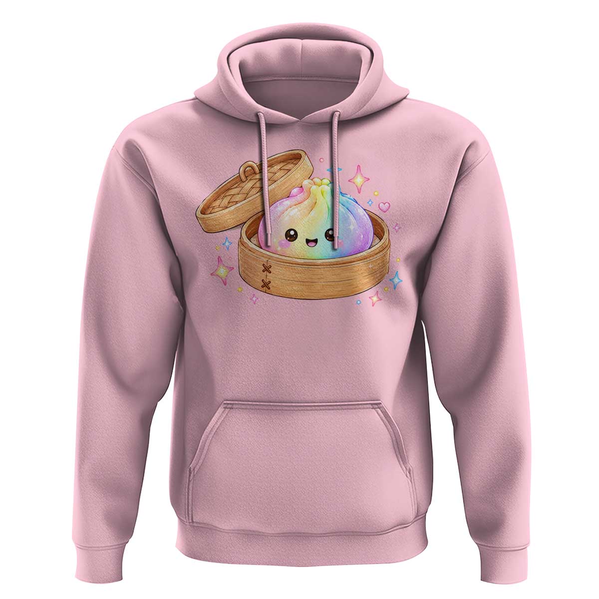 Cute Rainbow Dumpling Squishy Hoodie Kawaii Graphic