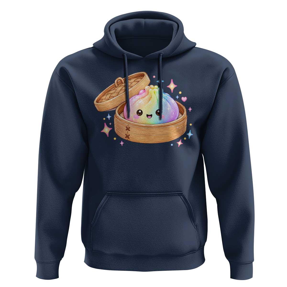 Cute Rainbow Dumpling Squishy Hoodie Kawaii Graphic