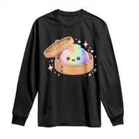 Cute Rainbow Dumpling Squishy Long Sleeve Shirt Kawaii Graphic