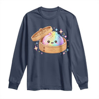 Cute Rainbow Dumpling Squishy Long Sleeve Shirt Kawaii Graphic