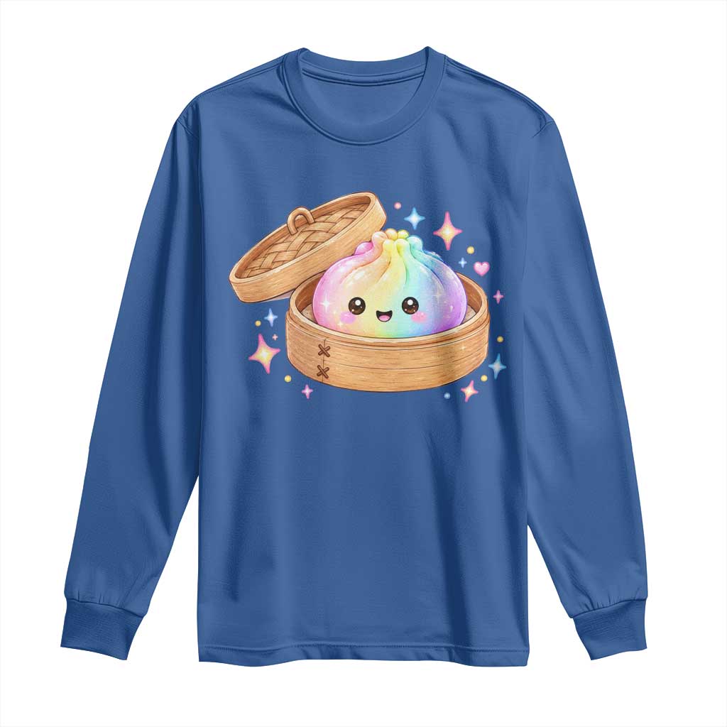 Cute Rainbow Dumpling Squishy Long Sleeve Shirt Kawaii Graphic