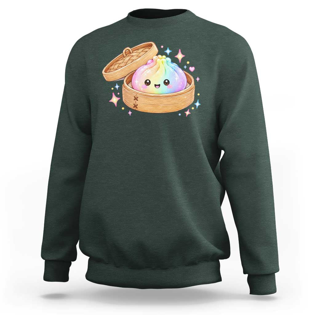 Cute Rainbow Dumpling Squishy Sweatshirt Kawaii Graphic
