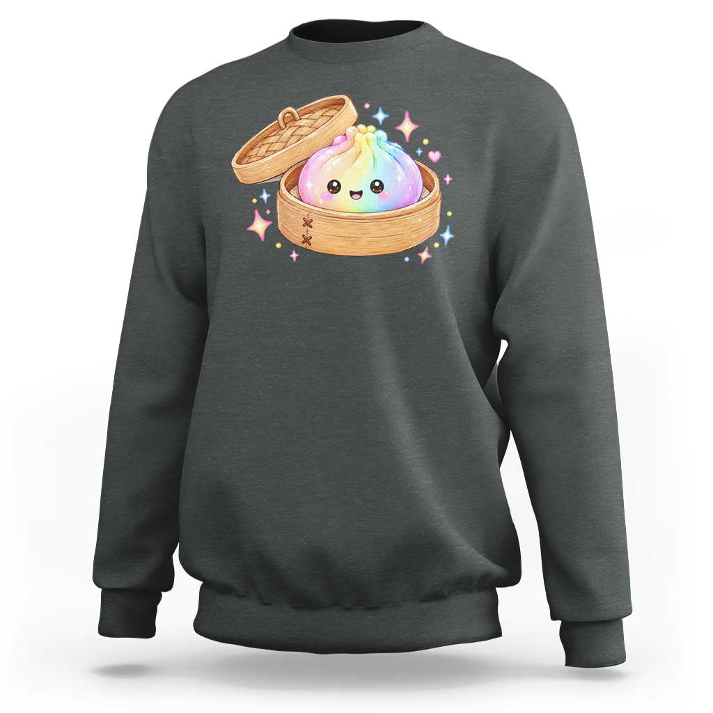 Cute Rainbow Dumpling Squishy Sweatshirt Kawaii Graphic