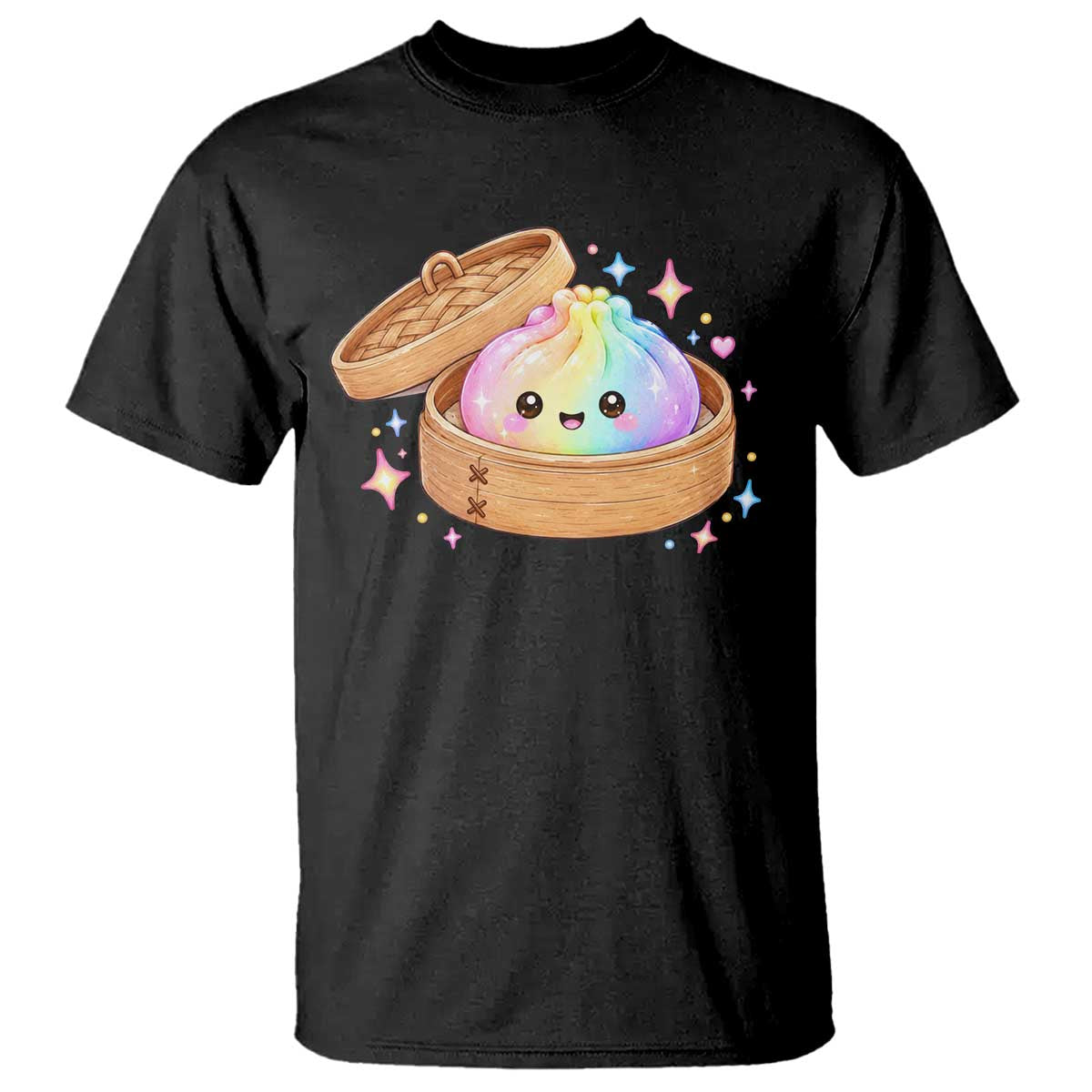 Cute Rainbow Dumpling Squishy T Shirt Kawaii Graphic