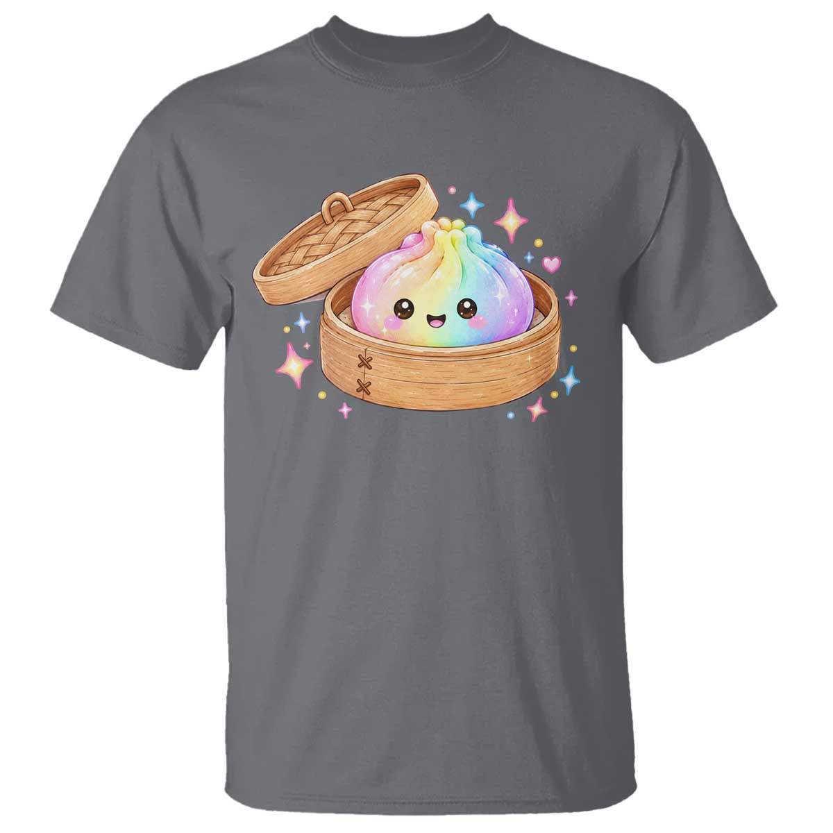 Cute Rainbow Dumpling Squishy T Shirt Kawaii Graphic