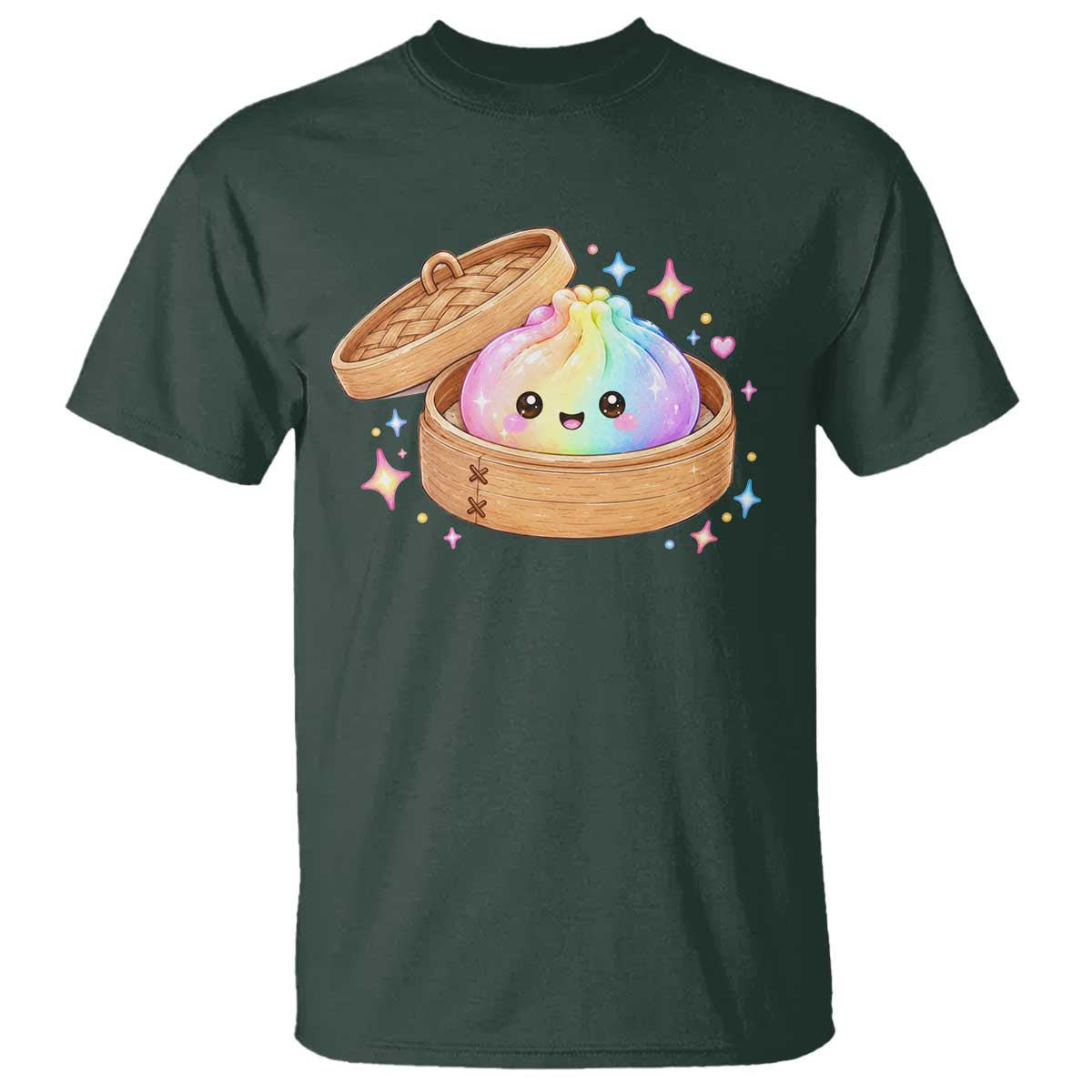 Cute Rainbow Dumpling Squishy T Shirt Kawaii Graphic