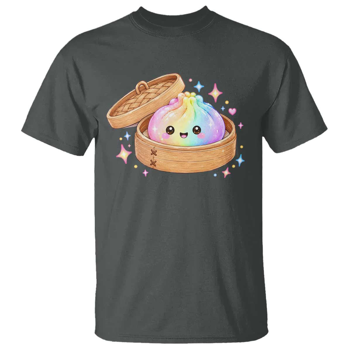 Cute Rainbow Dumpling Squishy T Shirt Kawaii Graphic