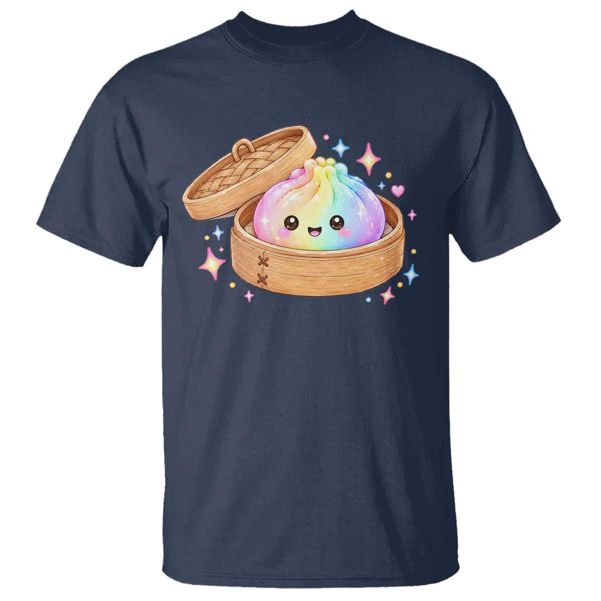 Cute Rainbow Dumpling Squishy T Shirt Kawaii Graphic