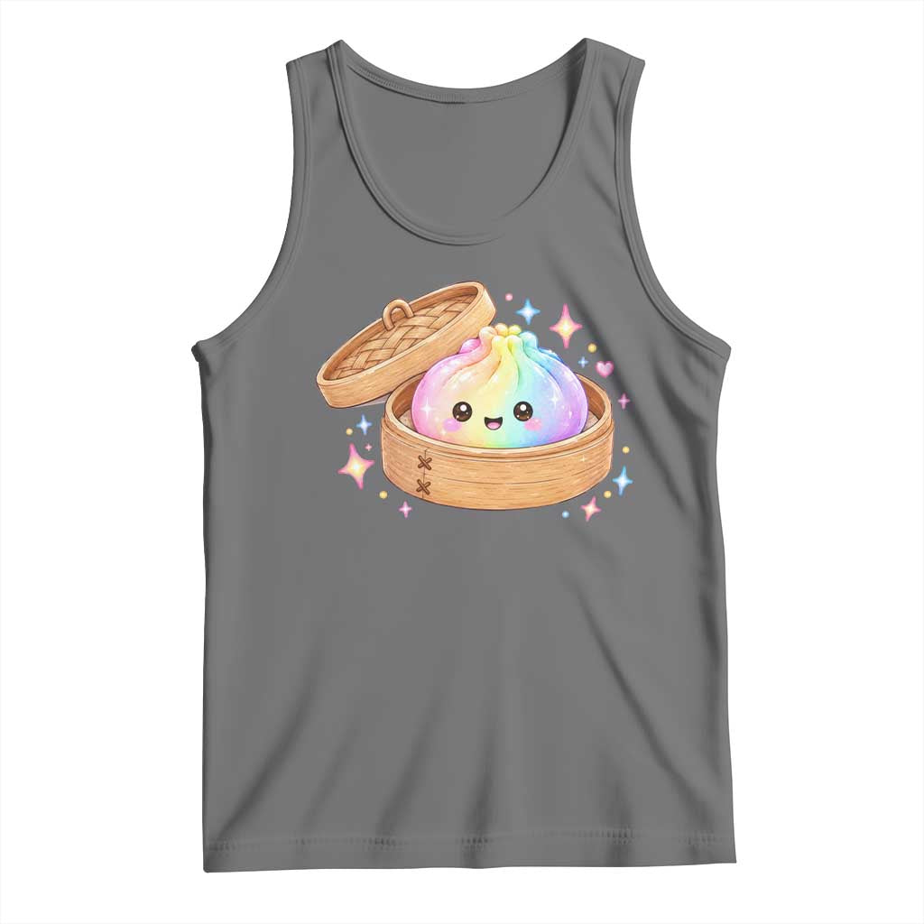 Cute Rainbow Dumpling Squishy Tank Top Kawaii Graphic