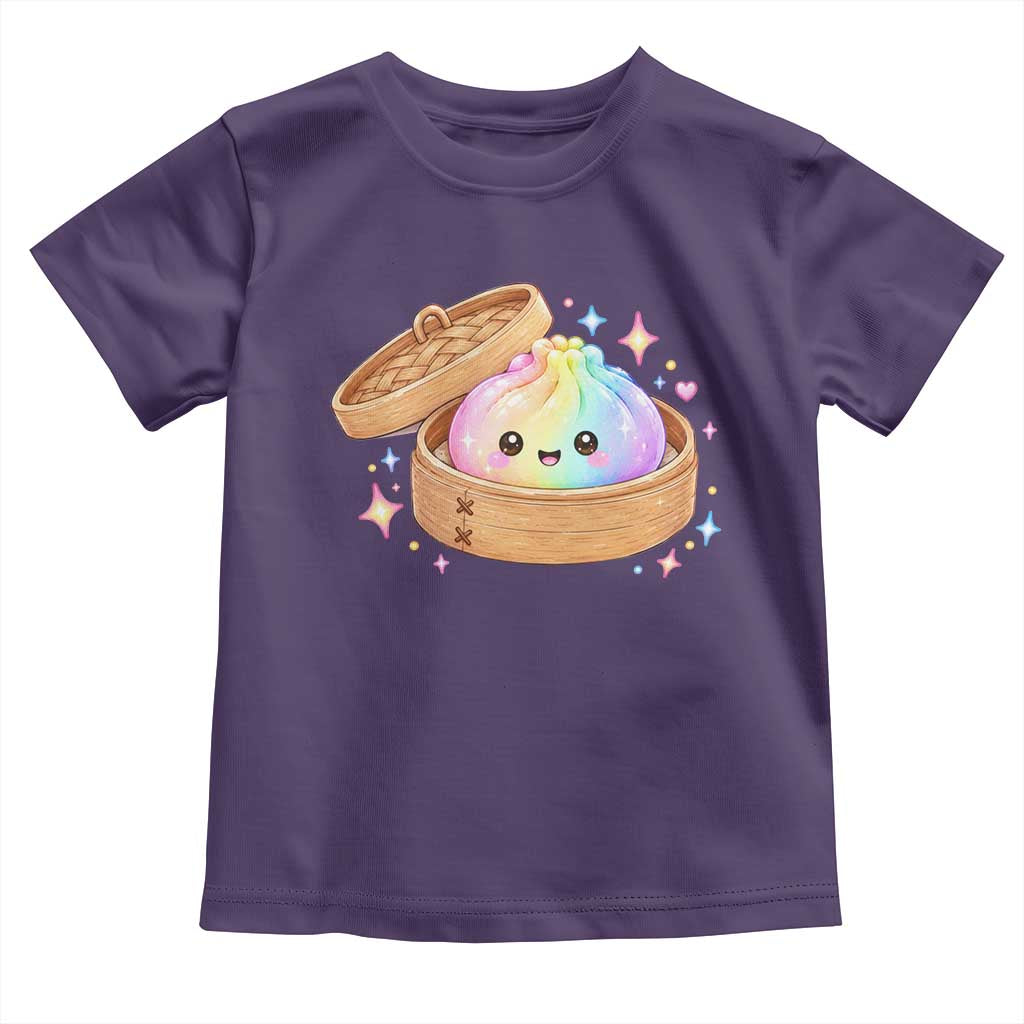 Cute Rainbow Dumpling Squishy Toddler T Shirt Kawaii Graphic