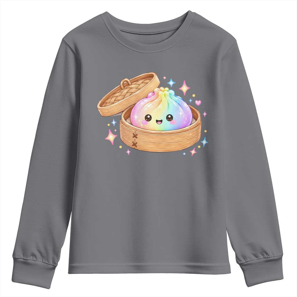 Cute Rainbow Dumpling Squishy Youth Sweatshirt Kawaii Graphic