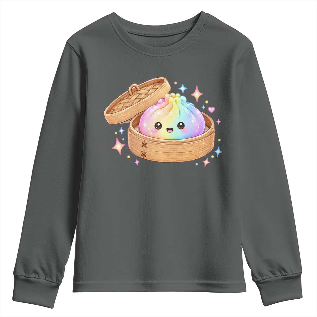 Cute Rainbow Dumpling Squishy Youth Sweatshirt Kawaii Graphic