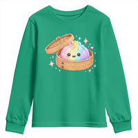 Cute Rainbow Dumpling Squishy Youth Sweatshirt Kawaii Graphic