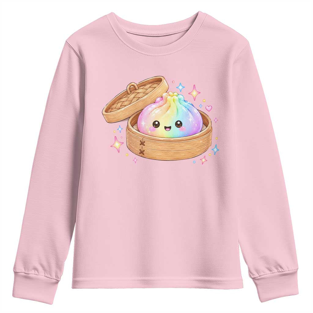 Cute Rainbow Dumpling Squishy Youth Sweatshirt Kawaii Graphic