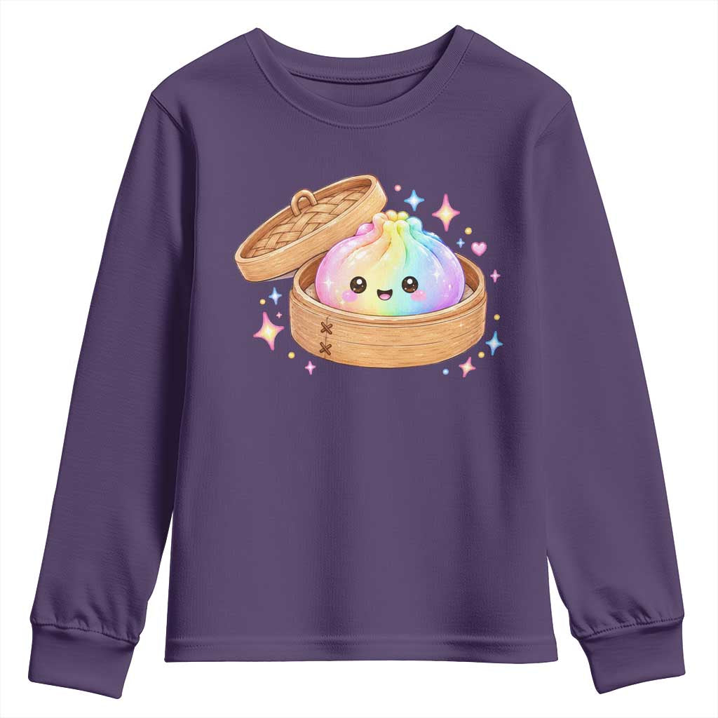 Cute Rainbow Dumpling Squishy Youth Sweatshirt Kawaii Graphic