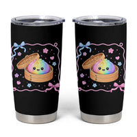 Squishy Lovers Tumbler Cup Cute Dumpling Graphic Coquette Bow Girls