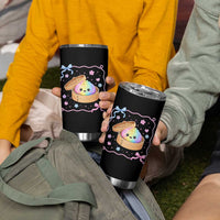 Squishy Lovers Tumbler Cup Cute Dumpling Graphic Coquette Bow Girls