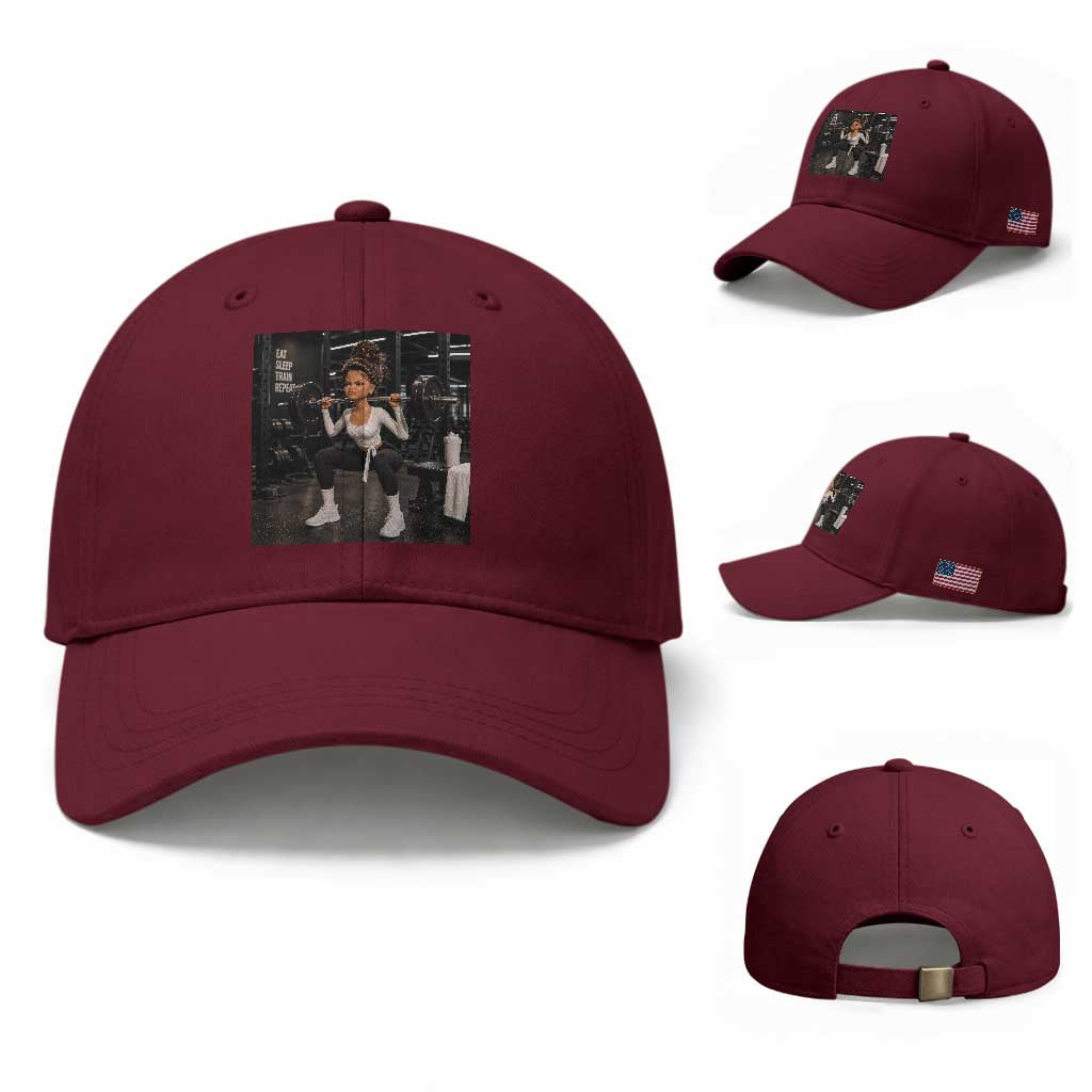 Disgusting Gym Girl Funny Workout Meme Baseball Cap Humor Fitness Lovers