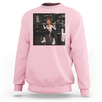 Disgusting Gym Girl Funny Workout Meme Sweatshirt Humor Fitness Lovers