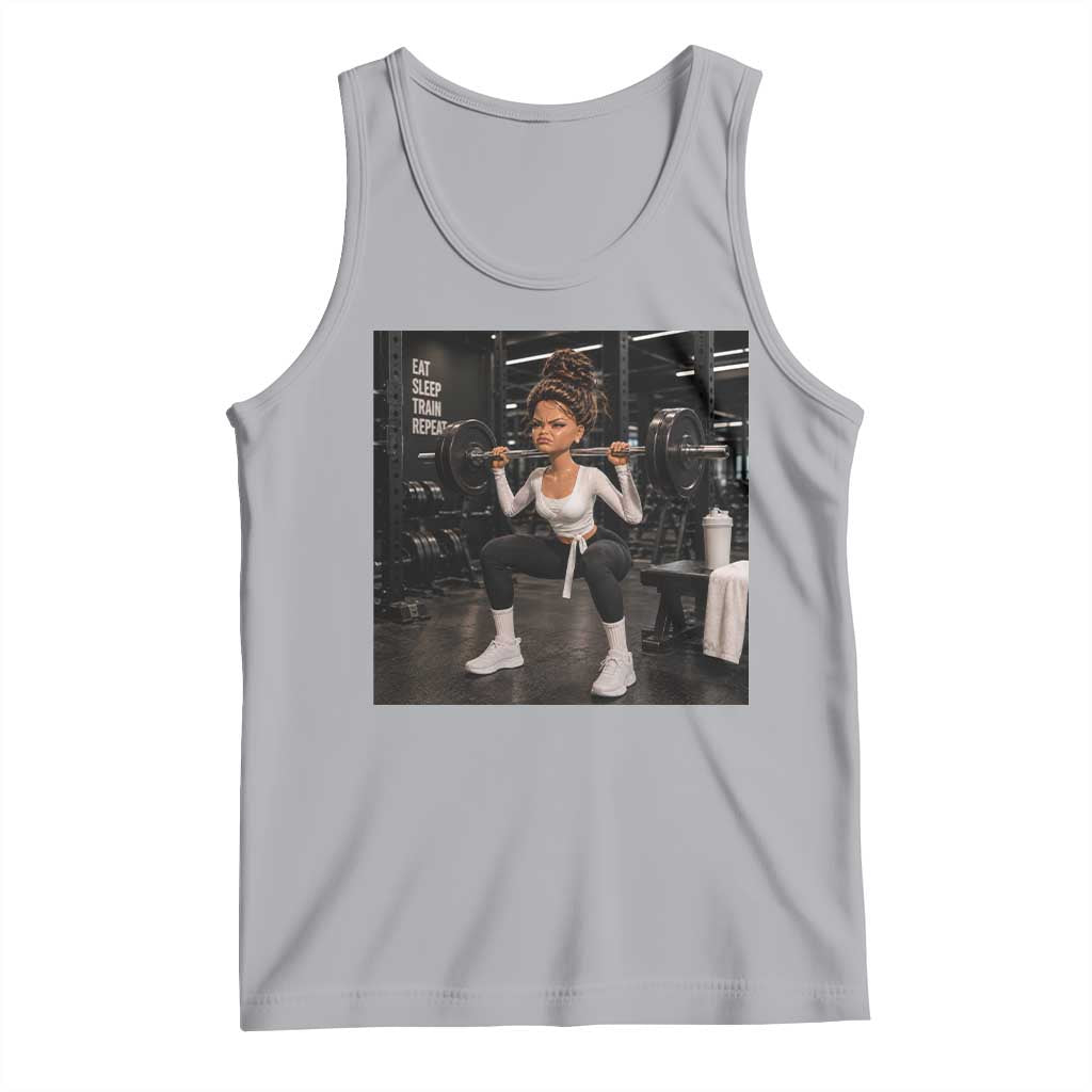 Disgusting Gym Girl Funny Workout Meme Tank Top Humor Fitness Lovers