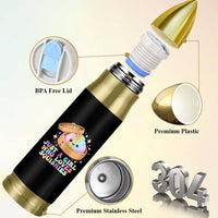 Just A Girl Who Loves Squishies Bullet Tumbler Cute Rainbow Dumpling Squishy Graphic