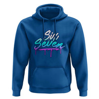 Fun Six Seven Hoodie Funny 6 7 Meme Gen Alpha Slang Streetwear Gradient - Wonder Print Shop