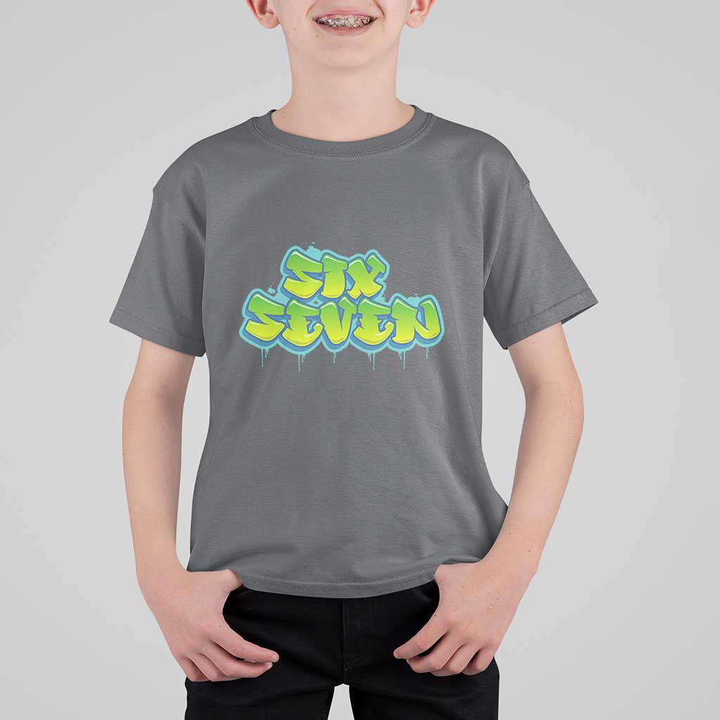 67 Meme T Shirt For Kid Six Seven Funny Gen Alpha Slang Saying - Wonder Print Shop