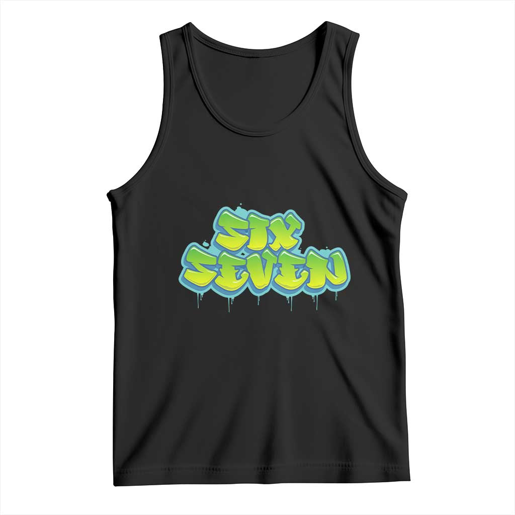 67 Meme Tank Top Six Seven Funny Gen Alpha Slang Saying - Wonder Print Shop