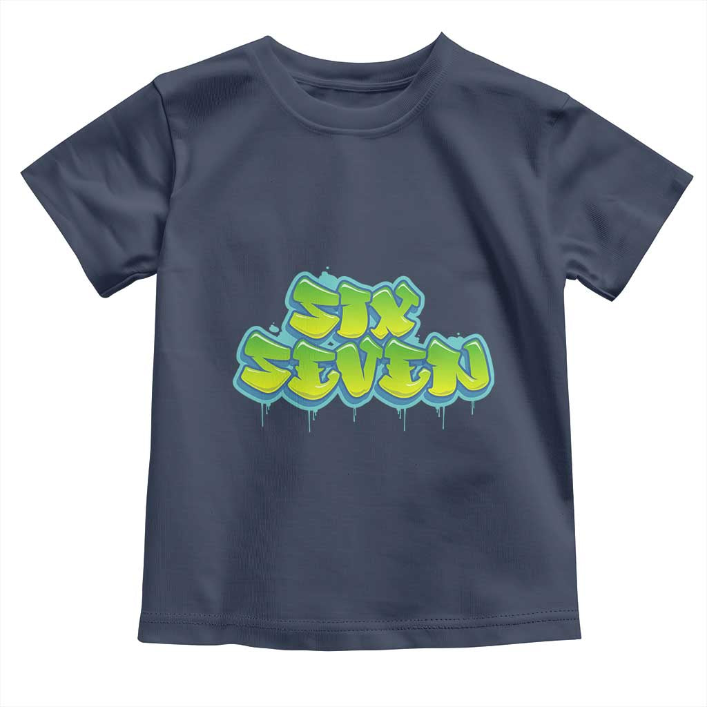67 Meme Toddler T Shirt Six Seven Funny Gen Alpha Slang Saying - Wonder Print Shop