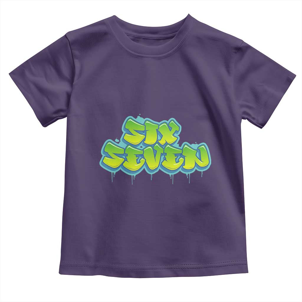67 Meme Toddler T Shirt Six Seven Funny Gen Alpha Slang Saying - Wonder Print Shop