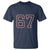 Number 67 Meme T Shirt Funny Six Seven Varsity Sports Team Jersey - Wonder Print Shop
