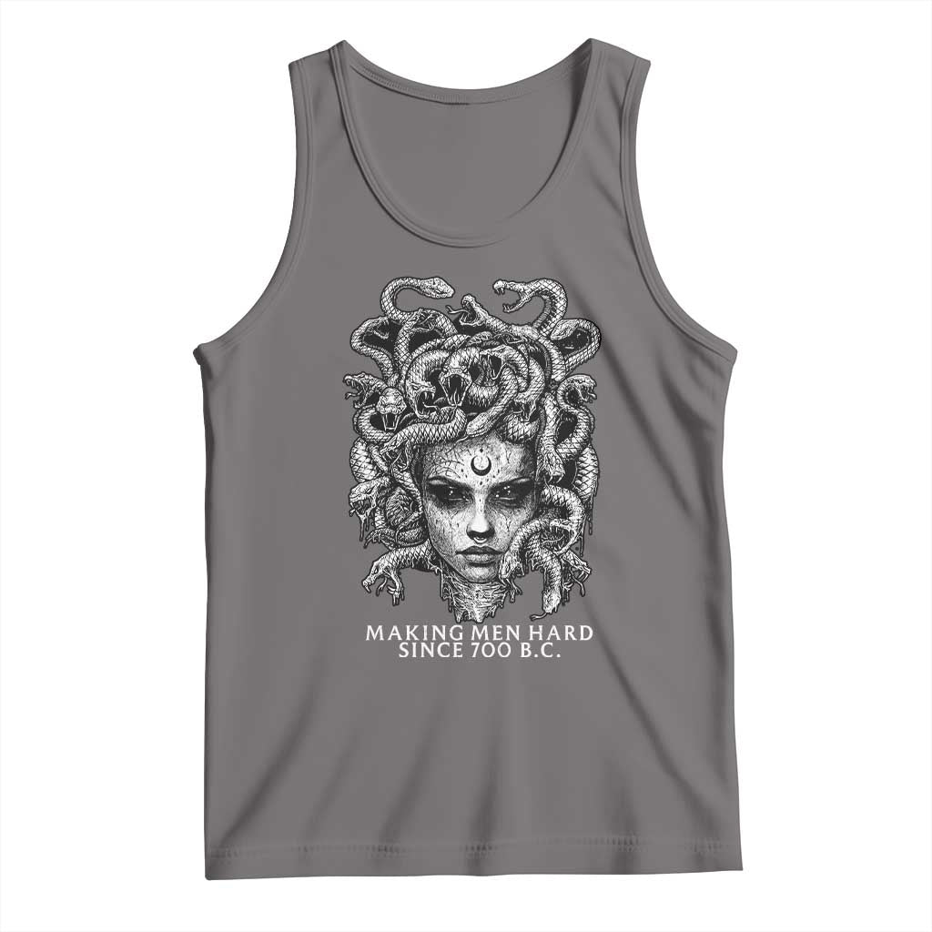 Funny Feminist Medusa Tank Top Making Men Hard Since 700 B.C Dark Myth Ancient - Wonder Print Shop